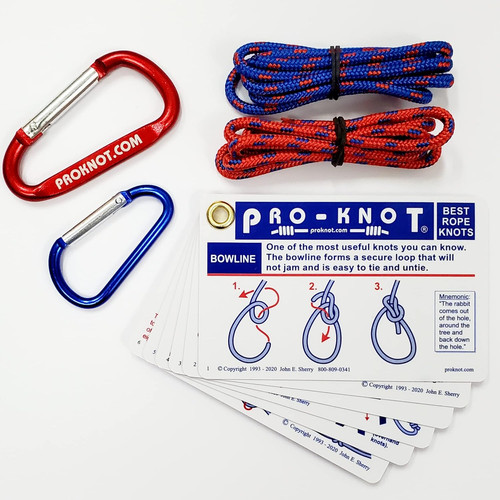 Knot tying kit - tying,