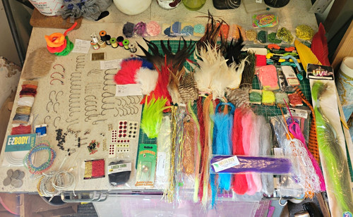 Fly tying streamer - fly,